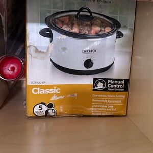 Classic Silver Slow Cooker